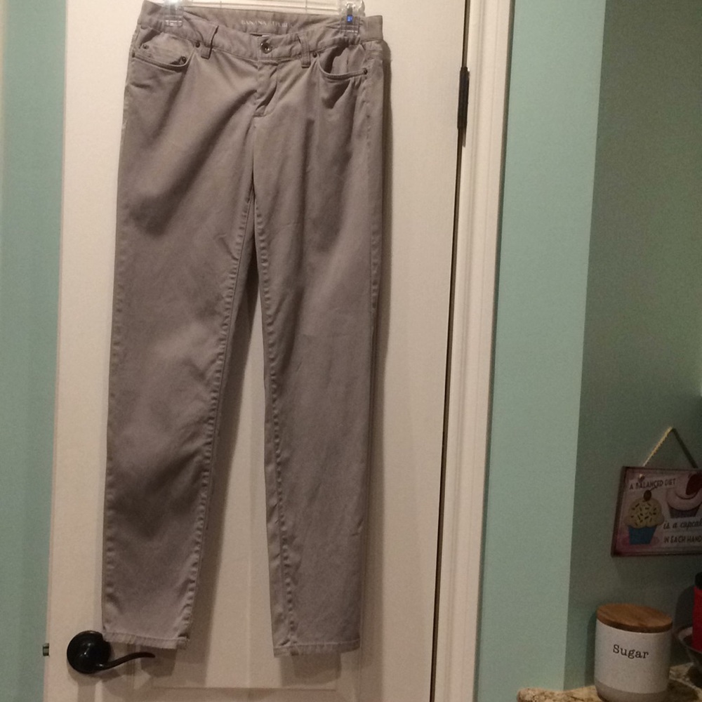 Banana Republic Skinny Chino Taupe Size 4P